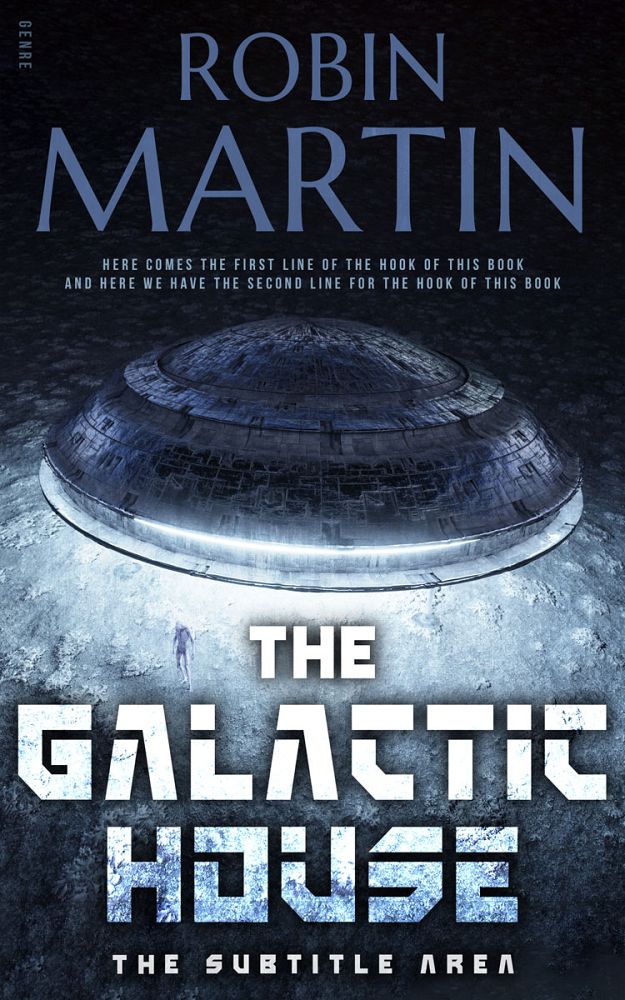 Front view of Botticelli #8862 - Premade Science Fiction Book Cover | BookCoverZone