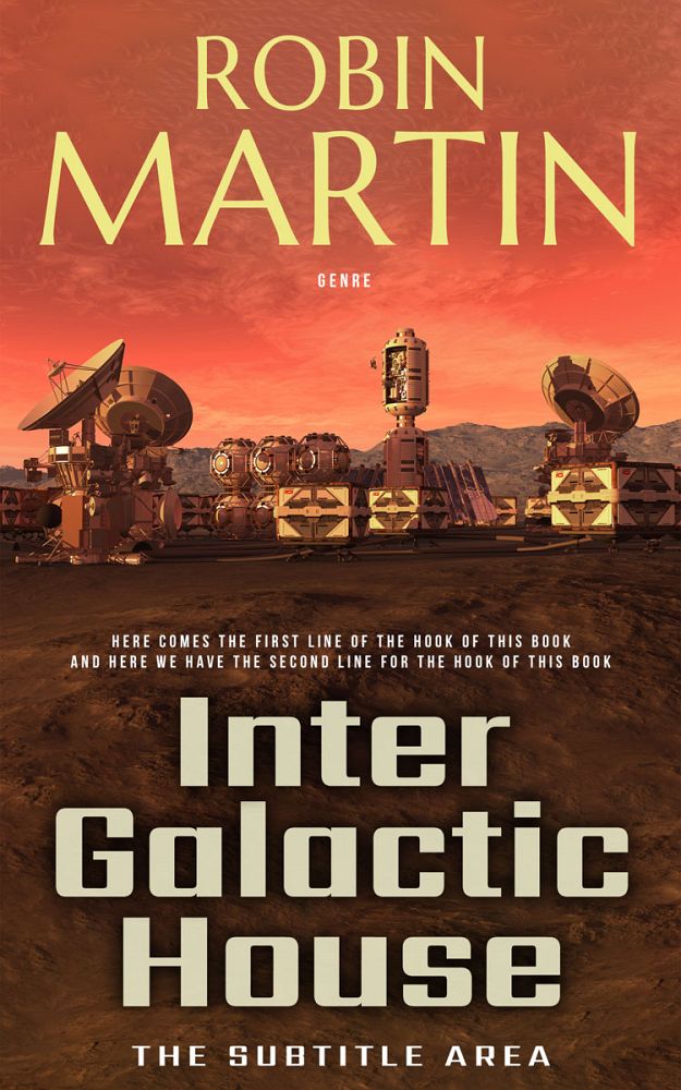 Front view of Crail #8868 - Premade Science Fiction Book Cover | BookCoverZone