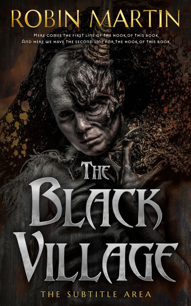 Front view of Zeus #8895 - Premade Fantasy Book Cover | BookCoverZone