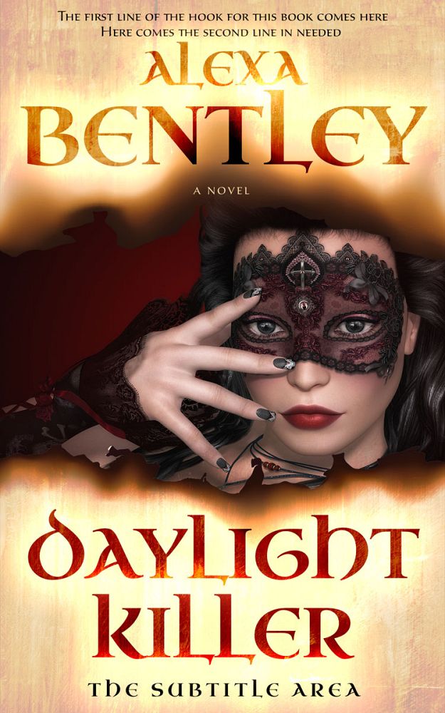 Front view of Eclipse #8953 - Premade Fantasy Book Cover | BookCoverZone