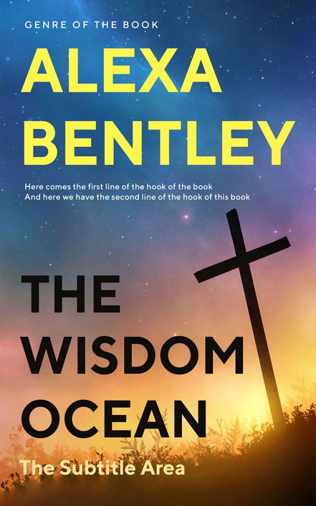 Front view of Bismark #9037 - Premade Religion & Spirituality Book Cover | BookCoverZone