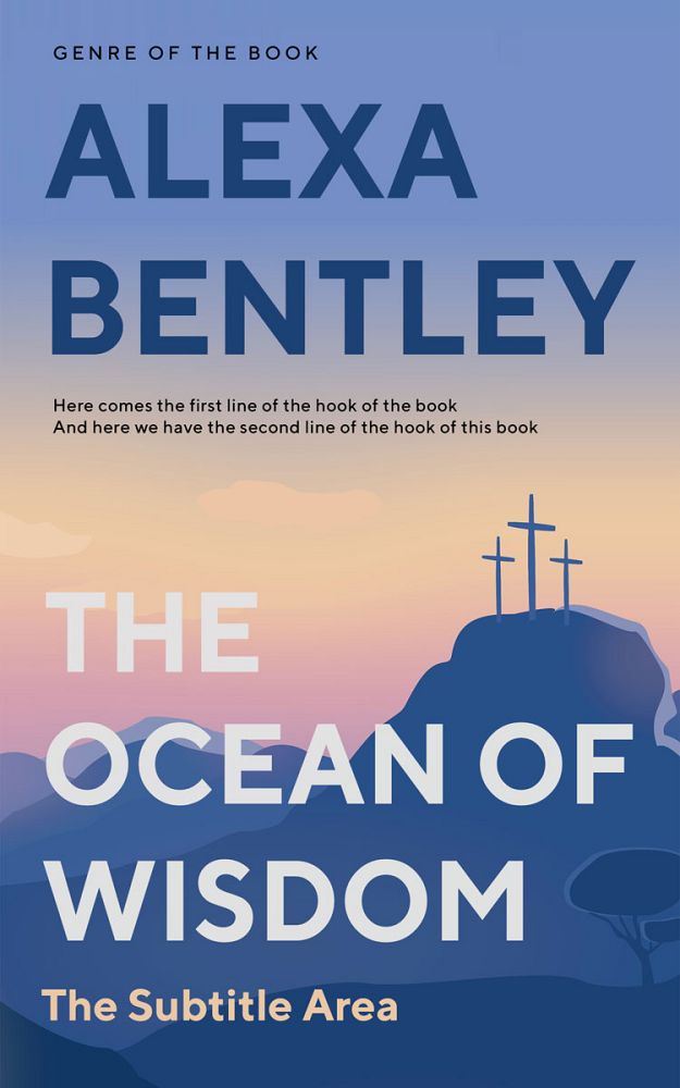 Front view of San Marino #9041 - Premade Religion & Spirituality Book Cover | BookCoverZone