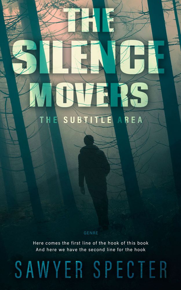 Front view of Gable Green #9106 - Premade Mystery & Thriller & Suspense Book Cover | BookCoverZone