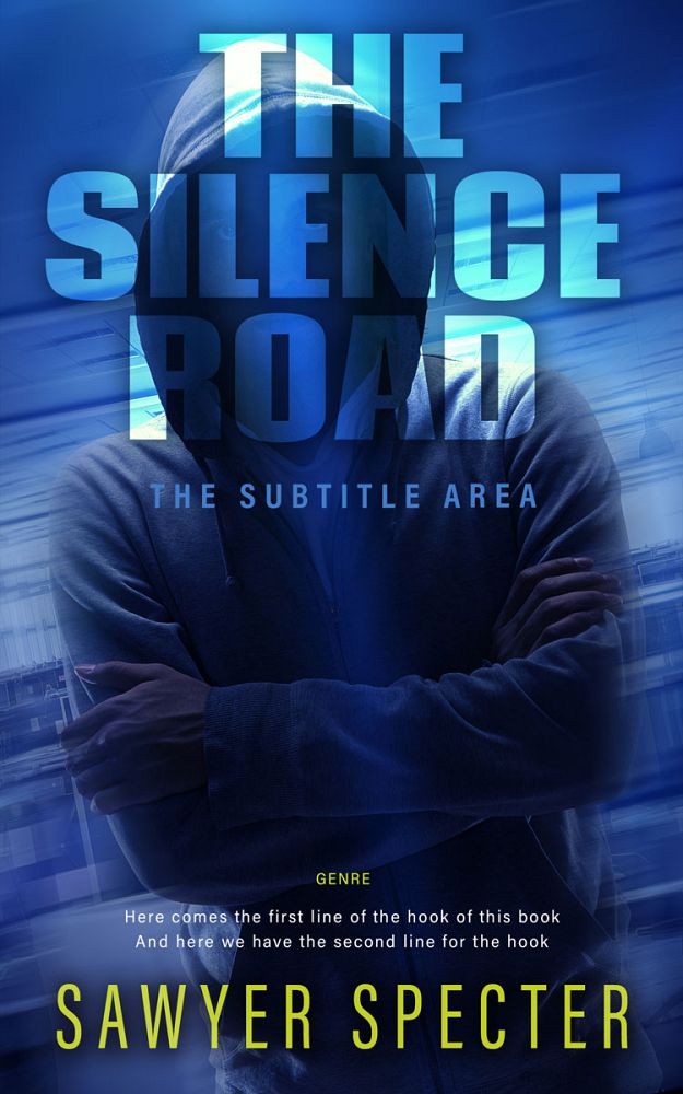 Front view of Blue Zodiac #9108 - Premade Mystery & Thriller & Suspense Book Cover | BookCoverZone