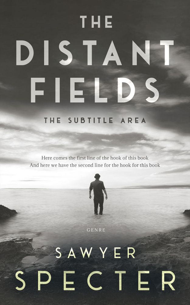 Front view of Quill Gray #9189 - Premade Mystery & Thriller & Suspense Book Cover | BookCoverZone