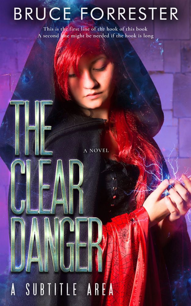Front view of Bleached Cedar #9231 - Premade Paranormal & Urban Book Cover | BookCoverZone
