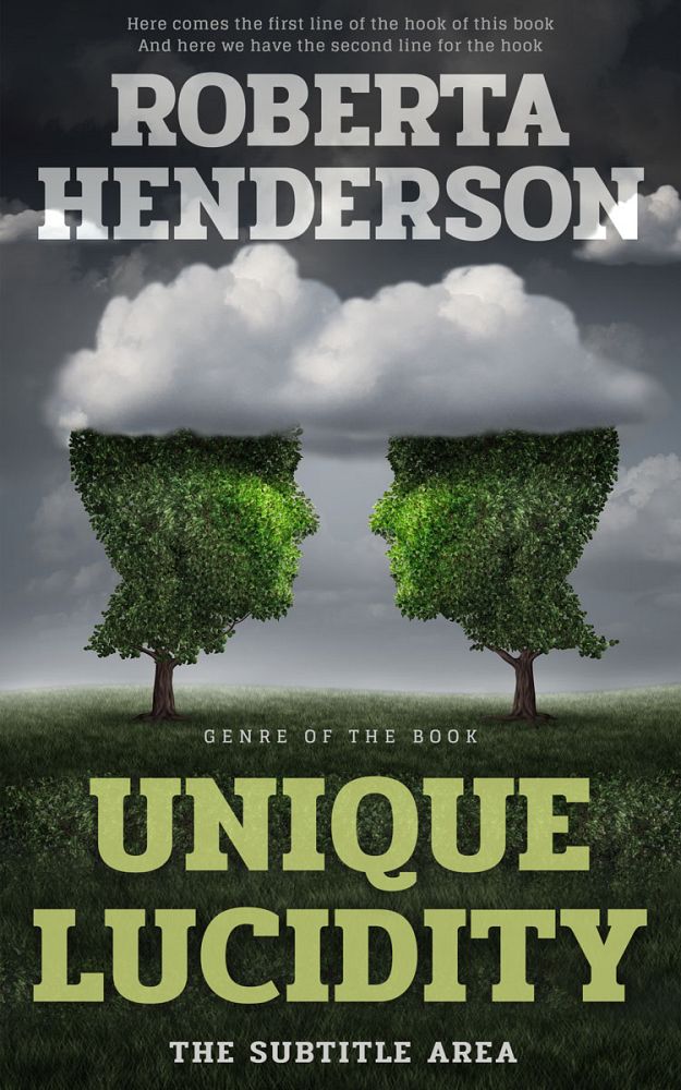 Front view of Heavy Metal #9430 - Premade Business Book Cover | BookCoverZone