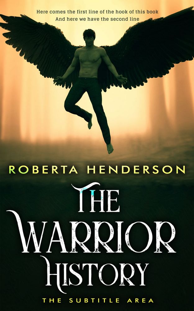 Front view of Hunter Green #9457 - Premade Paranormal & Urban Book Cover | BookCoverZone