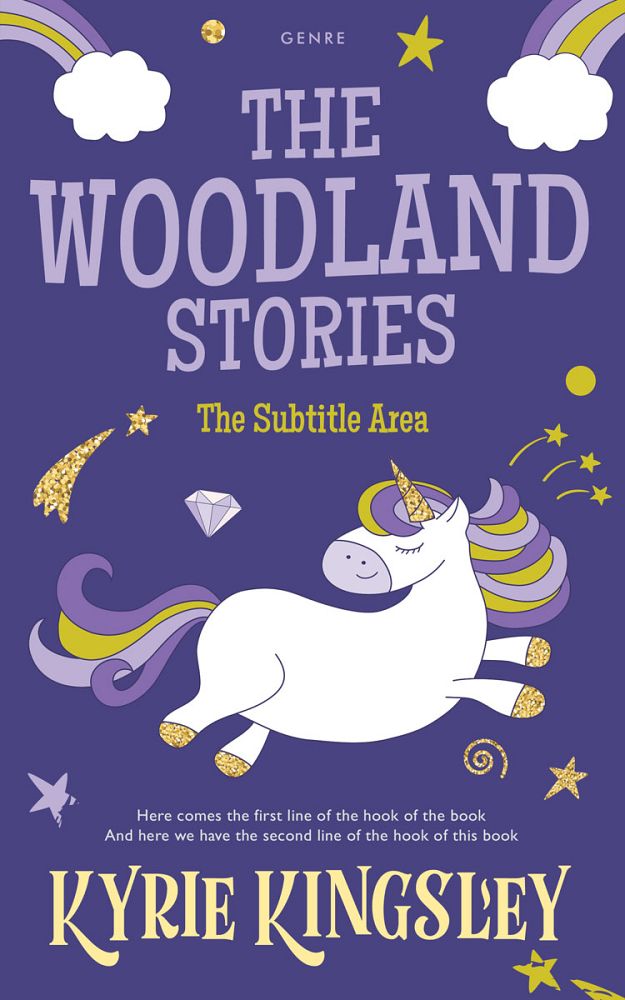 Front view of Victoria #9671 - Premade Children's Book Cover | BookCoverZone