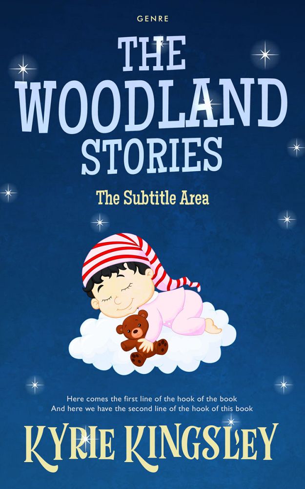 Front view of Madison #9678 - Premade Children's Book Cover | BookCoverZone
