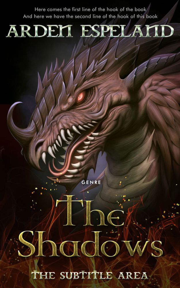 Front view of Oil #9740 - Premade Fantasy Book Cover | BookCoverZone