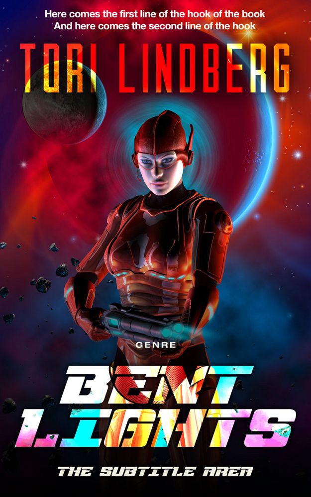 Front view of Revolver #9916 - Premade Science Fiction Book Cover | BookCoverZone