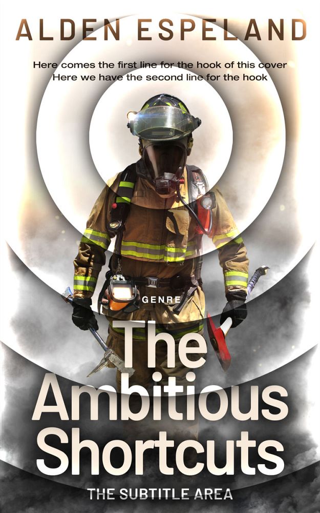 Front view of Sisal #9920 - Premade Action & Adventure Book Cover | BookCoverZone