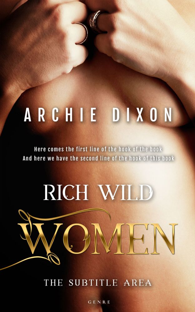 Front view of Tan #10010 - Premade Romance Book Cover | BookCoverZone