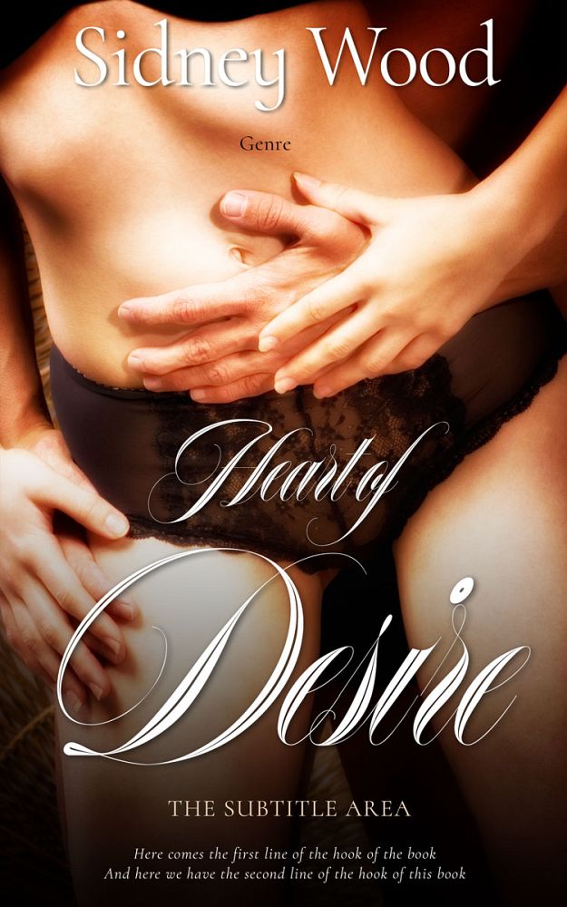 Front view of Gold Sand #10070 - Premade Romance Book Cover | BookCoverZone