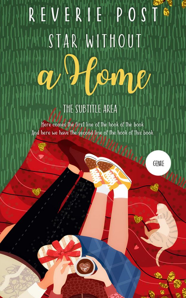 Front view of Tom Thumb #10142 - Premade Chick Lit Book Cover | BookCoverZone
