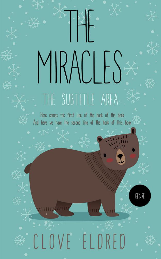 Front view of Neptune #10152 - Premade Children's Book Cover | BookCoverZone