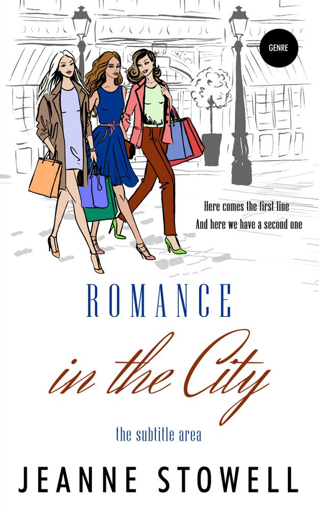 Front view of Wafer #10159 - Premade Chick Lit Book Cover | BookCoverZone