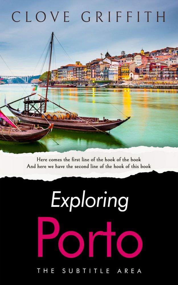 Front view of Submarine #10321 - Premade Travel Book Cover | BookCoverZone