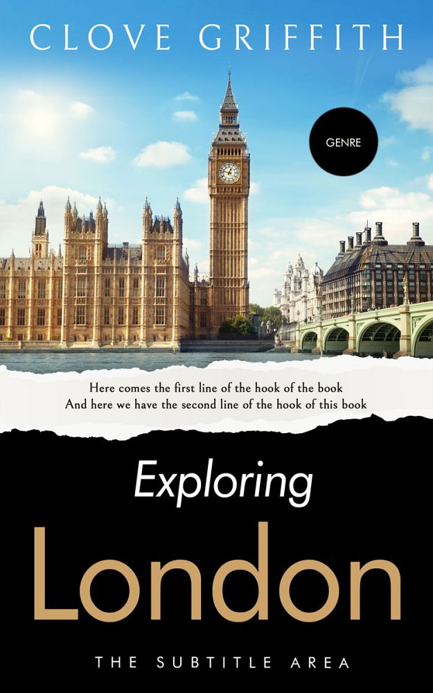 Front view of Zeus #10330 - Premade Travel Book Cover | BookCoverZone