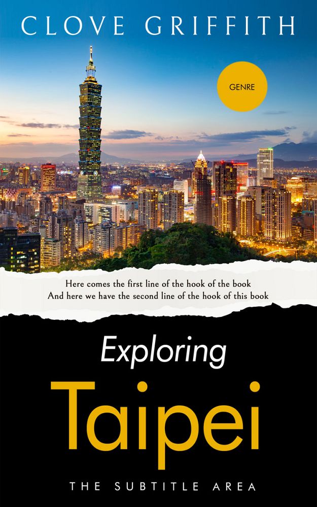 Front view of Zeus #10336 - Premade Travel Book Cover | BookCoverZone