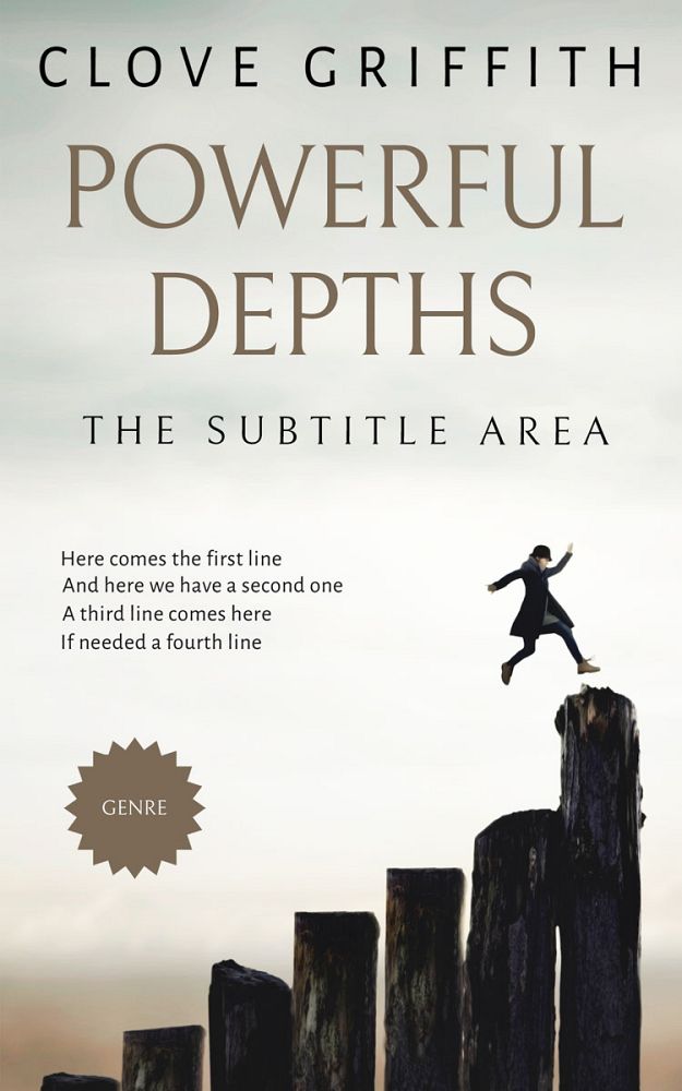 Front view of Cararra #10388 - Premade Surreal Book Cover | BookCoverZone