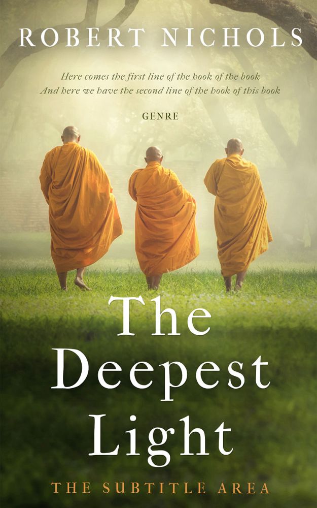 Front view of Gimblet #10414 - Premade Religion & Spirituality Book Cover | BookCoverZone