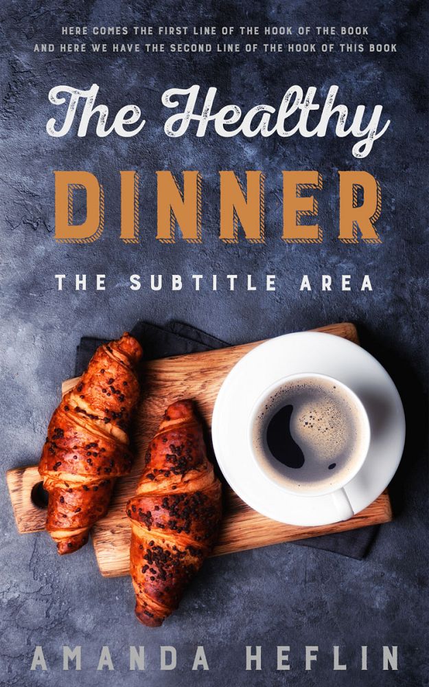 Front view of Tuna #10472 - Premade Travel Book Cover | BookCoverZone