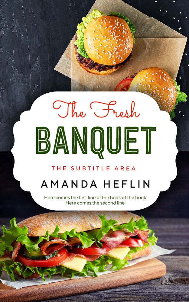 Front view of Tumbleweed #10480 - Premade Cookbooks & Food & Wine Book Cover | BookCoverZone
