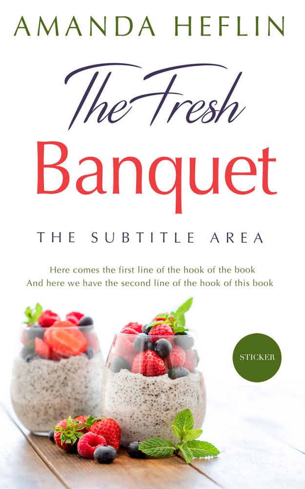 Front view of Wafer #10498 - Premade Health & Dieting & Fitness Book Cover | BookCoverZone