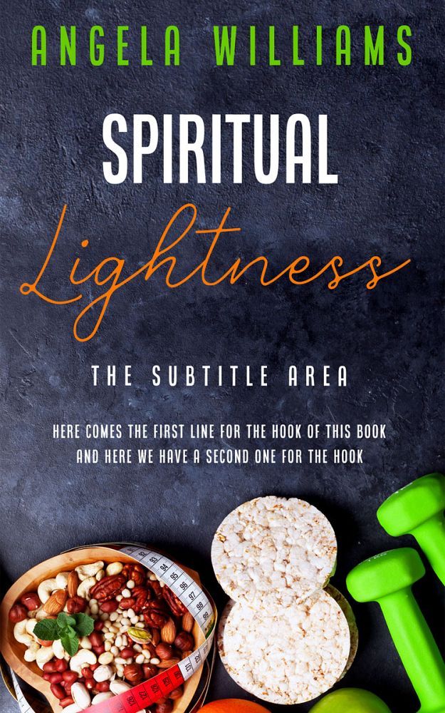 Front view of Charade #10655 - Premade Health & Dieting & Fitness Book Cover | BookCoverZone