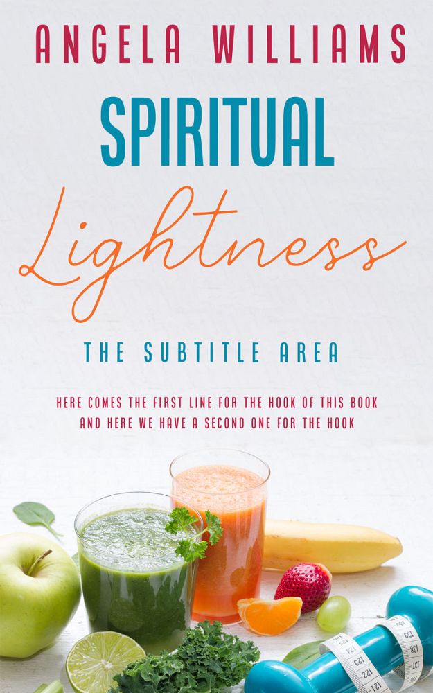Front view of Mischka #10660 - Premade Health & Dieting & Fitness Book Cover | BookCoverZone