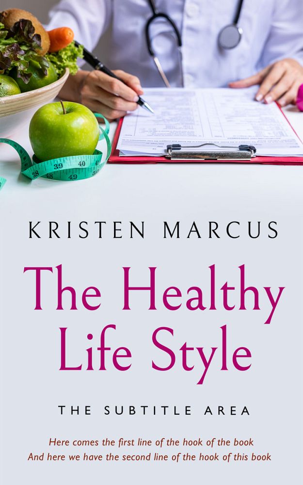 Front view of Mystic #10671 - Premade Health & Dieting & Fitness Book Cover | BookCoverZone
