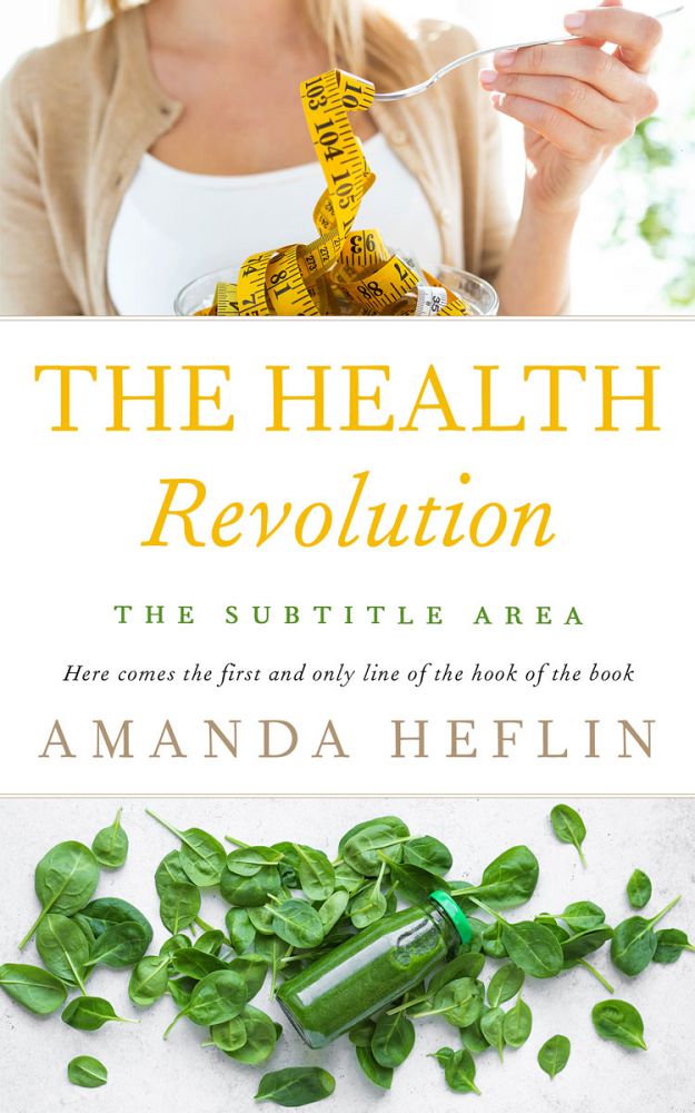 Front view of Westar #10690 - Premade Health & Dieting & Fitness Book Cover | BookCoverZone