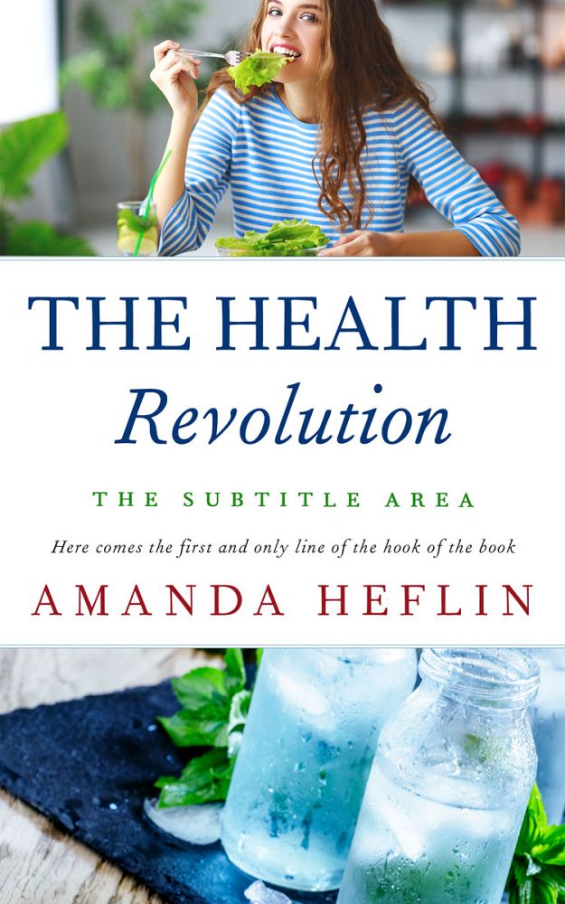 Front view of Loblolly #10692 - Premade Health & Dieting & Fitness Book Cover | BookCoverZone