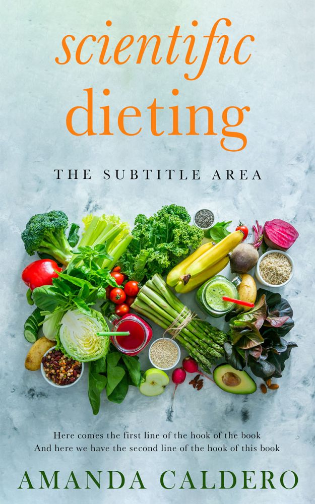 Front view of Jungle Mist #10701 - Premade Health & Dieting & Fitness Book Cover | BookCoverZone