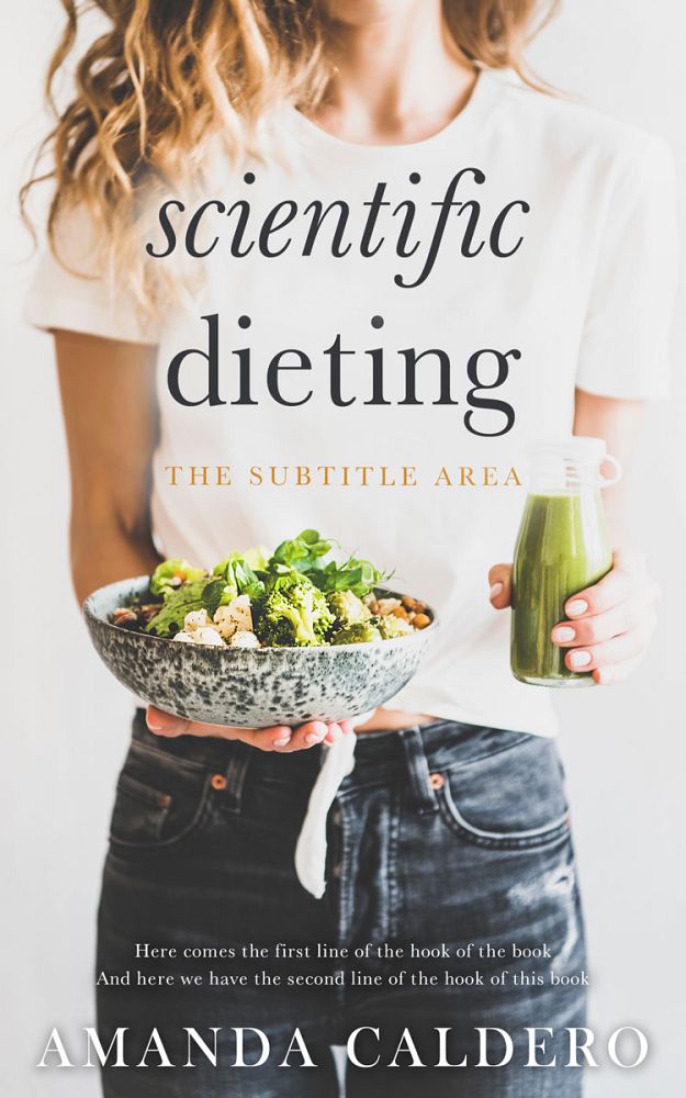 Front view of Mine Shaft #10707 - Premade Health & Dieting & Fitness Book Cover | BookCoverZone