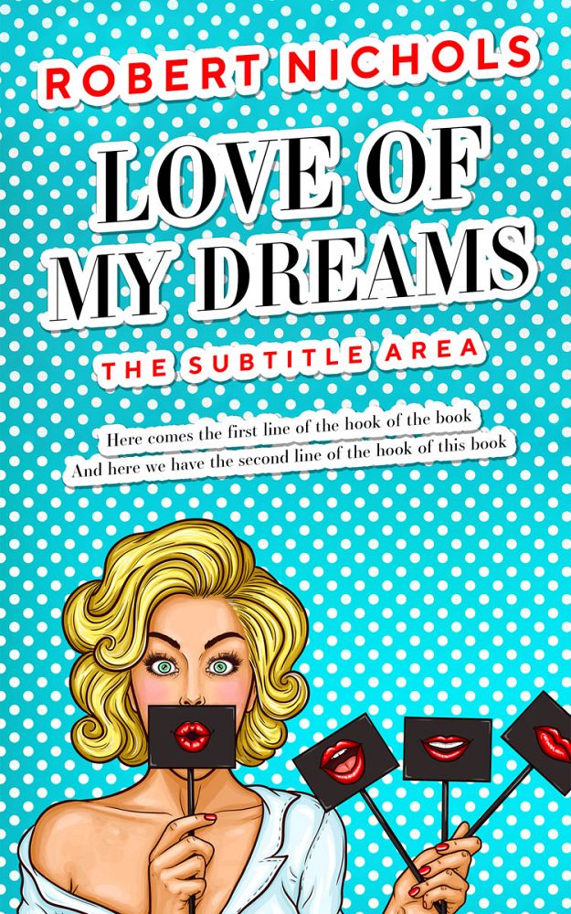 Front view of Bright Turquoise #10781 - Premade Chick Lit Book Cover | BookCoverZone