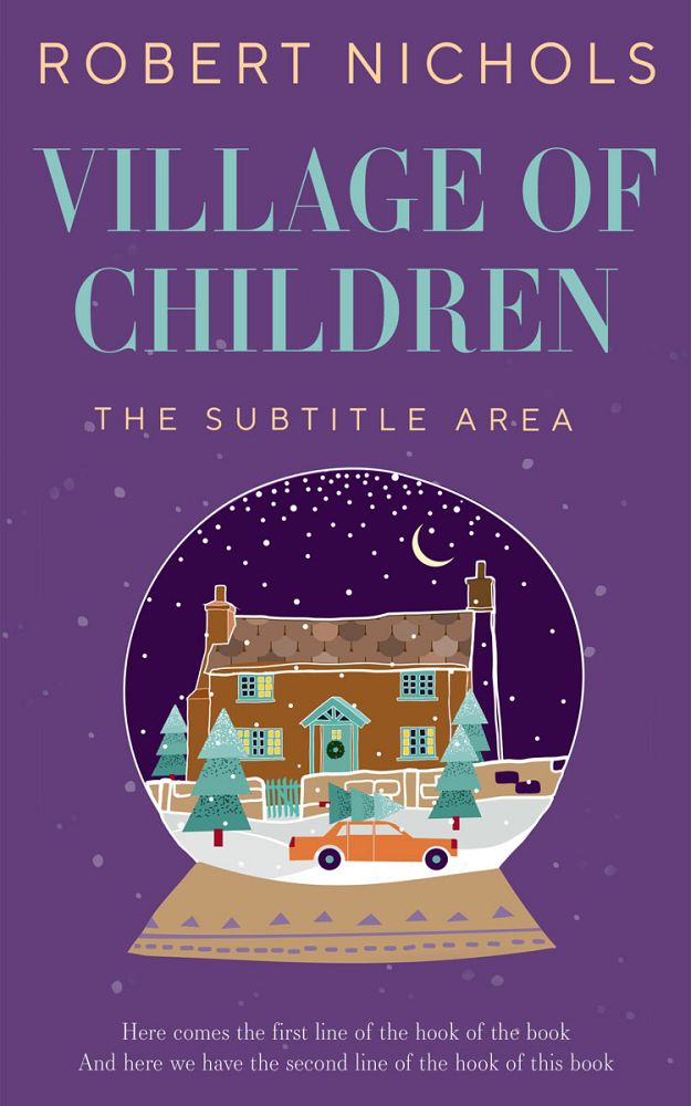 Front view of Eminence #10804 - Premade Children's Book Cover | BookCoverZone