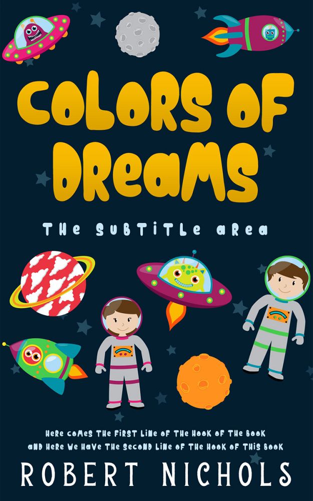 Front view of Black Pearl #10821 - Premade Science Fiction Book Cover | BookCoverZone