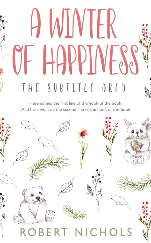 Front view of Westar #10829 - Premade Children's Book Cover | BookCoverZone