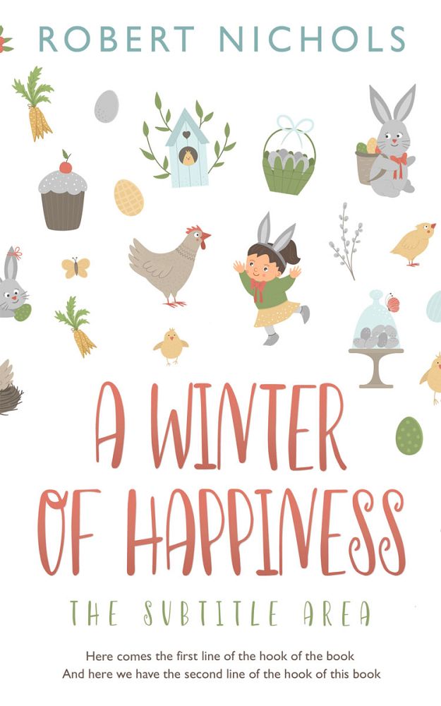 Front view of Westar #10830 - Premade Children's Book Cover | BookCoverZone