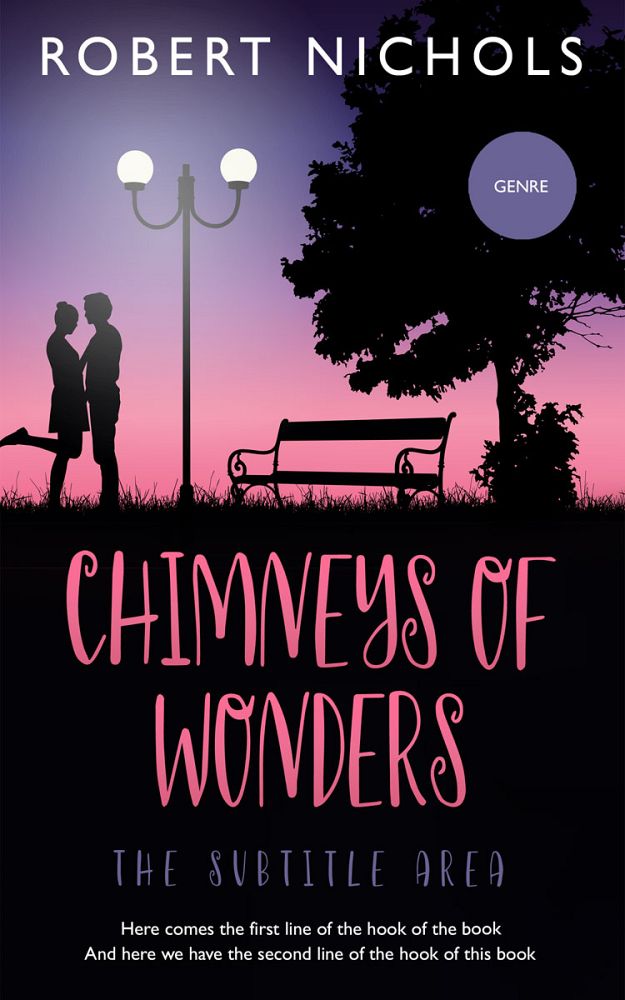 Front view of Viola #10844 - Premade Romance Book Cover | BookCoverZone