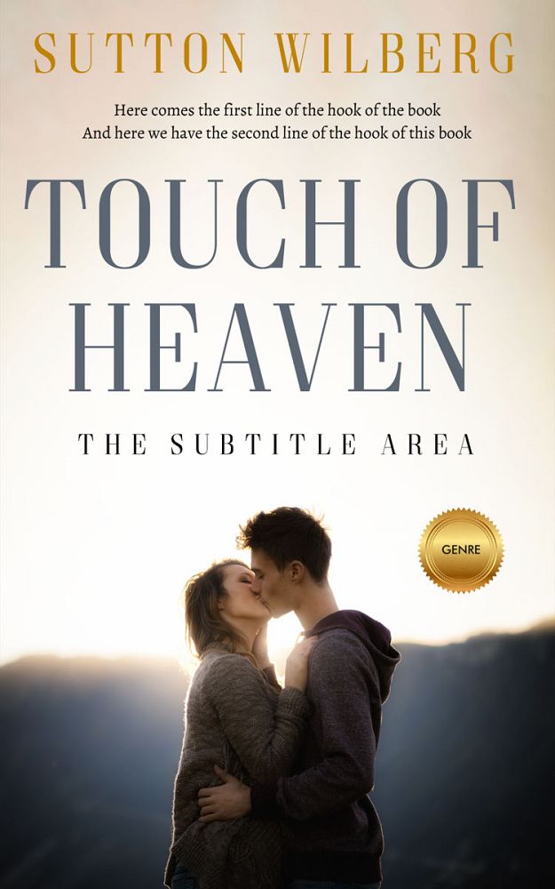 Front view of Pearl Bush #10856 - Premade Romance Book Cover | BookCoverZone