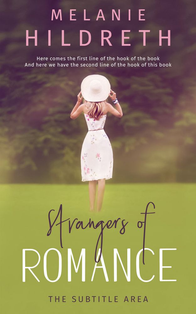 Front view of Shadow #10989 - Premade Romance Book Cover | BookCoverZone
