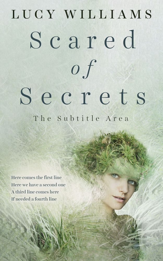 Front view of Clay Ash #11105 - Premade Fantasy Book Cover | BookCoverZone