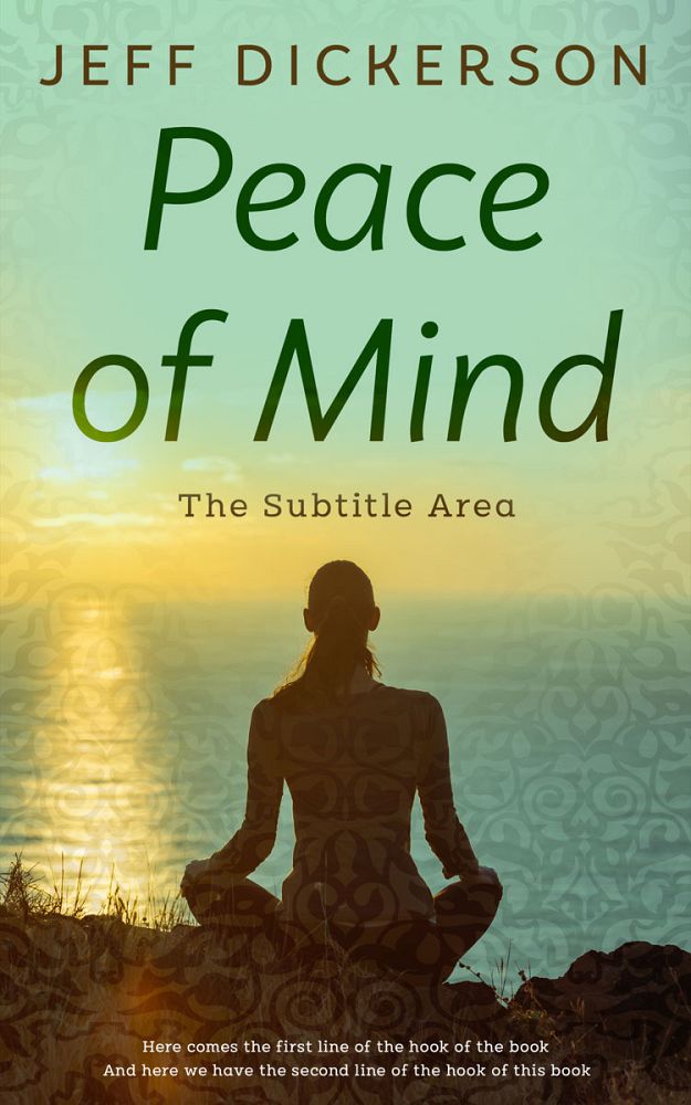 Front view of Sprout #11159 - Premade Health & Mind & Body Book Cover | BookCoverZone