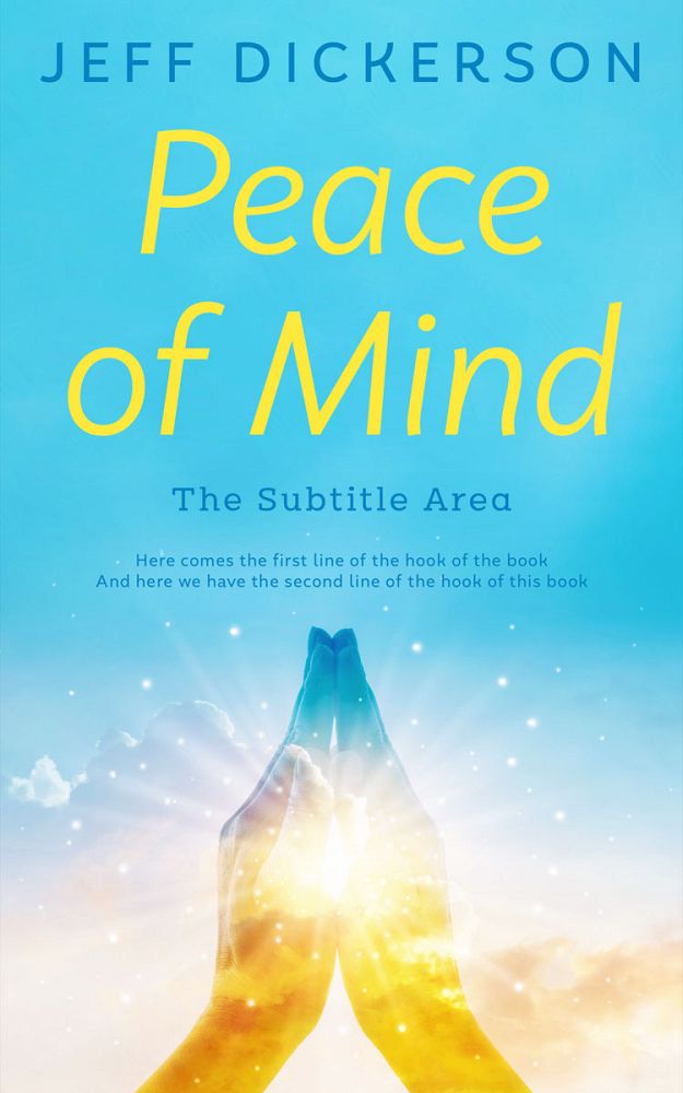 Front view of Raffia #11165 - Premade Health & Mind & Body Book Cover | BookCoverZone