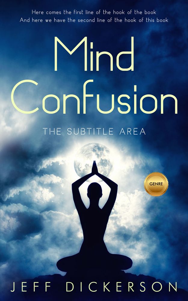 Front view of Biscay #11184 - Premade Health & Mind & Body Book Cover | BookCoverZone