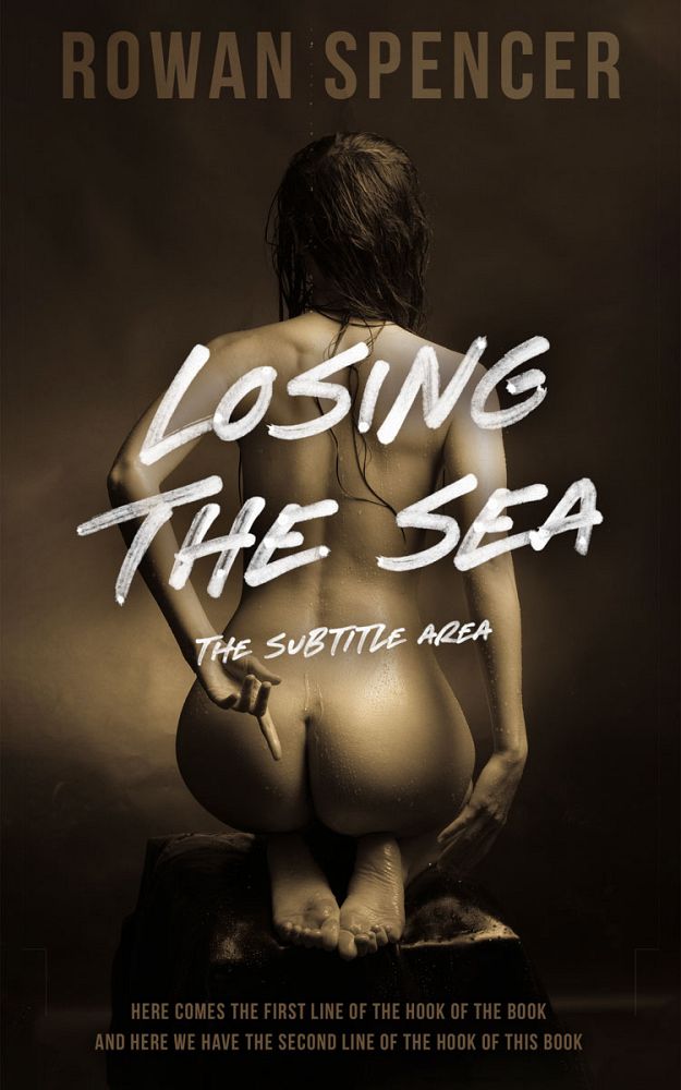 Front view of Oil #11308 - Premade Erotica Book Cover | BookCoverZone
